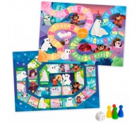 Игра-ходилка с фишками для малышей 2в1.Умка.Веселые гонки+Ледяной лабиринт