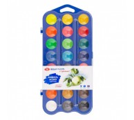 აკვარელი 24 ფერი (12+6 სად.+6 ფლუ) "Я - Художник!", ლურჯი პლ. (227421539)