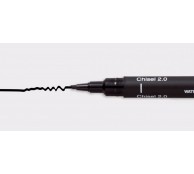 ლაინერი UNI PIN CS fine line 2.0მმ. Chisel Marking  შავი PINCS2-200 Black
