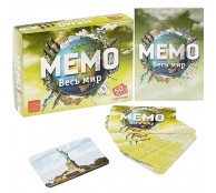 Мемо настольные игры для всей семьи для малышей Весь мир