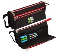 Пенал "deVENTE. Goal" 21x10x7,5 см, прямоугольный, текстильный, на молнии, 2 наружных объемных карма