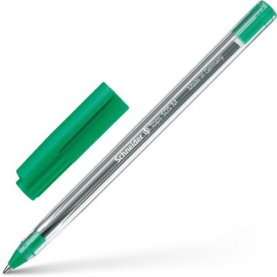 Ручка шариковая SCHNEIDER TOPS 505 M, зеленая, чернила зеленые