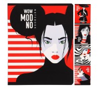 Тетрадь А5, 48 листов, клетка, "Модно" (в ассортименте) 