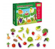 Наборы тематических магнитов "Овощи и фрукты"