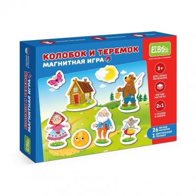 Наборы тематических магнитов "Теремок и Колобок"