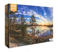 Пазл 1000 эл. Восход над Ладогой