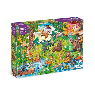 Пазл 1000 эл. Пикник в лесу