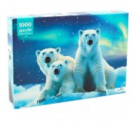 Пазл 1000 эл. Мишки на севере