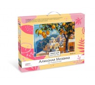 Алмазная мозаика на подрамнике. Амальфи