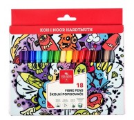Фломастеры Koh-i-noor 18 цветов