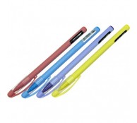 Ручка масляная Economix Kiss 0,7 мм синяя, в ассортименте