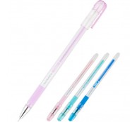 Ручка шариковая Axent "Пиши-стирай" синяя (в ассортименте) 