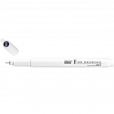 Лайнер Marvy Мульти-лайнер 4600-S 0.03мм, черный