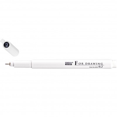 Лайнер Marvy Мульти-лайнер 4600-S 0.2мм, черный