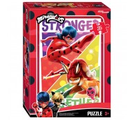 Пазл 35 элементов. Леди Баг и Супер-Кот