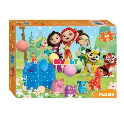Пазл 35 элементов Сказочный патруль
