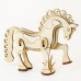 Конструктор деревянный LORI "Лошадь", c двигающимися элементами
