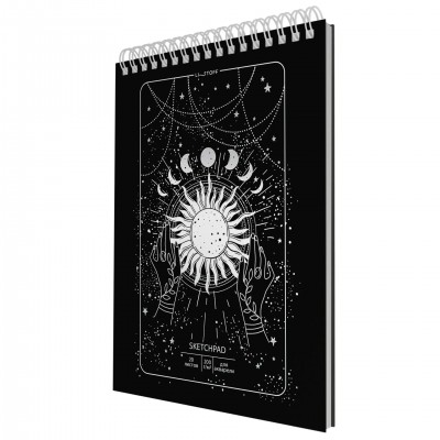 Скетчбук, А4, 20 листов," ТАРО"