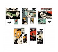 Тетрадь Comic strip, 48 листов, клетка, А5 (в ассортименте)