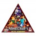По мотивам Майнкрафт. Настольная игра-ходилка в треугольной коробке