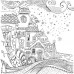 Моя зимняя прогулка. Раскраска-антистресс