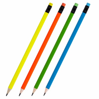 უბრალო ფანქარი HB NEON 7014