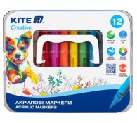 მარკერი აკრილის KITE K-1161 12ც Creative