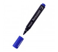Перманентный маркер 2мм синий