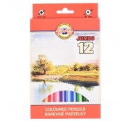 Цветные карандаши 12 цветов