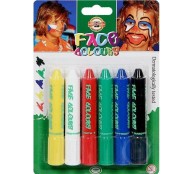 Краски для лица 6 цветов