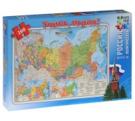 Карта-пазл. Россия политическая 260 элементов Карта-пазл. Россия политическая 260 элементов