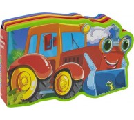 Книжка с мягкими пазлами. Трактор