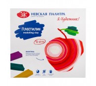 Пластилин 12 цветов. Я- художник