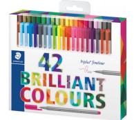 ლაინერის ნაკრები Triplus 42 ფერი