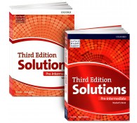 Solutions. Pre-Intermediate + workbook (book + workbook+СD)
