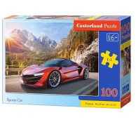 Пазл 100. Спортивный автомобиль