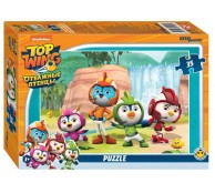 Пазл 35 элементов Отважные птенцы