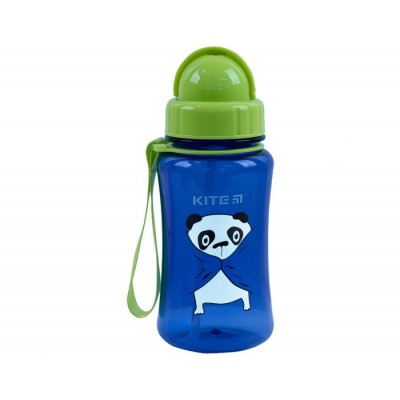 Бутылка для воды Kite Bear K 21-399-2 с трубочкой