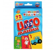 Карточки развивающие. Умные игры. "Уномания. Синий Трактор"
