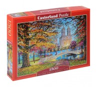 Пазл 1500. Осенняя прогулка. Центральный парк Пазл 1500. Осенняя прогулка. Центральный парк