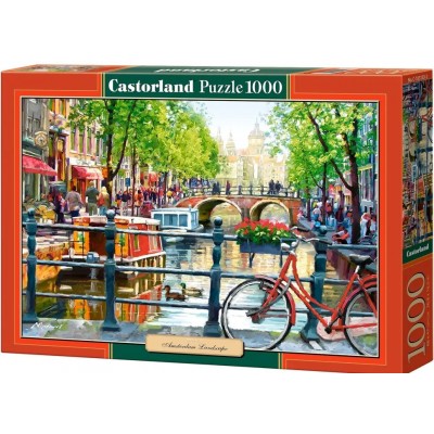 Пазл 1000 Пейзаж Амстердам