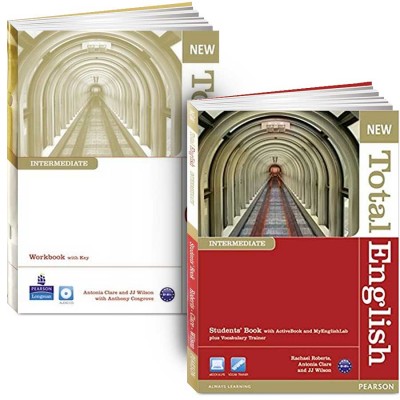 New Total English Intermediate (book+workbook+CD)