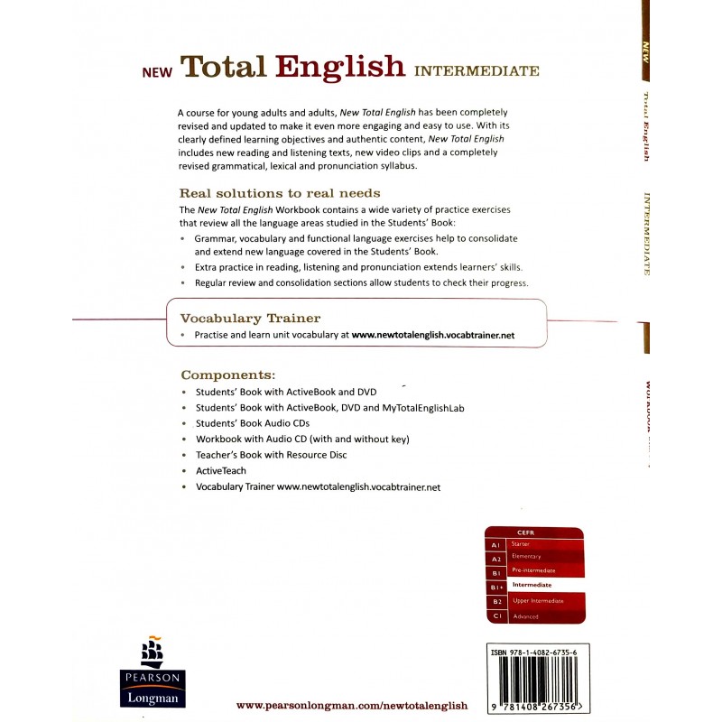 Students book intermediate answers. Total English Intermediate.