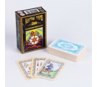 Карты Таро Zlato классические, универсальные, глянцевые, с инструкцией на русском языке для начинающих