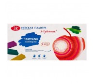 Набор пластилина детского классического со стеком, 160 г, 6 цветов