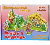 Маша и медведь. Настольный театр Маша и медведь. Настольный театр