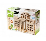 Детский деревянный конструктор "BrusOк!" 154 элемента
