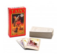 Гадальные карты подарочные "Таро ЭХО СУДЬБЫ" макси, 78 карт, с инструкцией