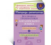 Все правила грамматики английского языка с наглядными примерами и тренировочными упражнениями. 2-4 классы