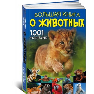 Большая книга о животных 1001 фотография
